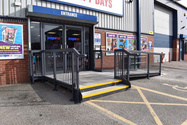 Modular Access Ramp and Step Installations